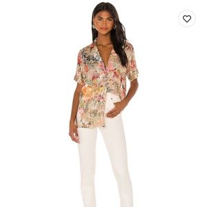 HEMANT & NANDITA X Revolve Fleur Top Size Small